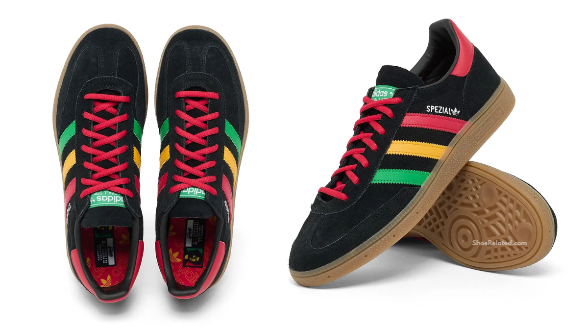 Bob Marley x adidas Handball Spezial Releases February 13 in Rasta ...